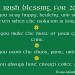 An Irish Blessing For 2020