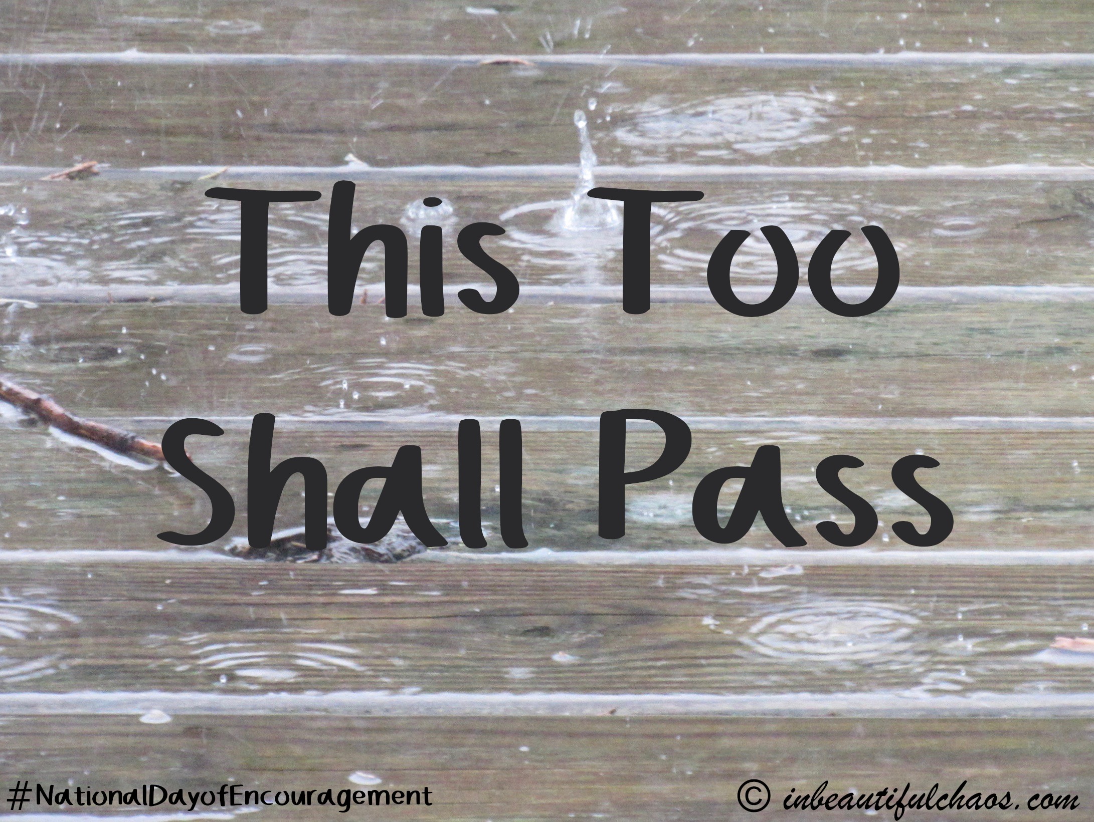 This Too Shall Pass