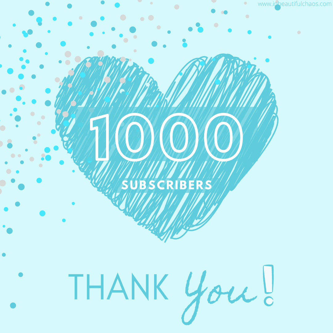 1,000 Subscribers!!!!! 1,000 Subscribers!!!!!